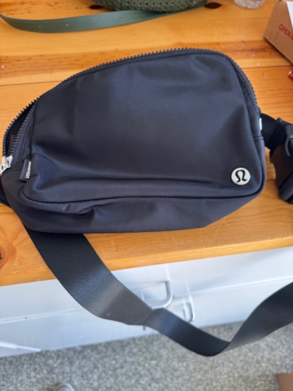 JUST REDUCED!!  Lululemon Belt Bag Like NEW Black